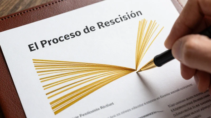 Rescisión: definición, causas e impacto en el deporte