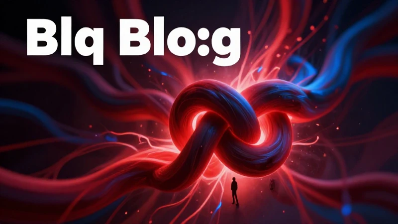 Ilustración de un silueta con energía roja y azul