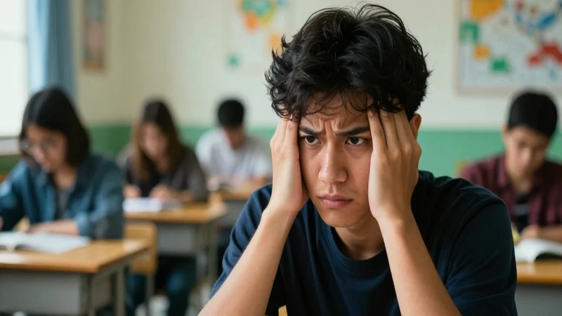 Retrato intenso de conflicto en entorno académico