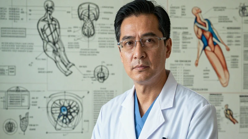 Retrato médico detallado con iluminación profesional