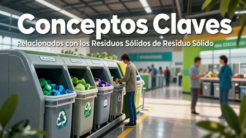 Gestión de residuos sólidos: definición, clasificación y conceptos clave