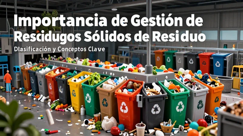 Gestión de residuos sólida, clave para el medio ambiente