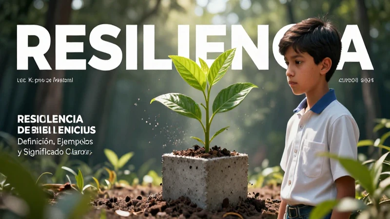 La resiliencia: concepto y evolución psicológica