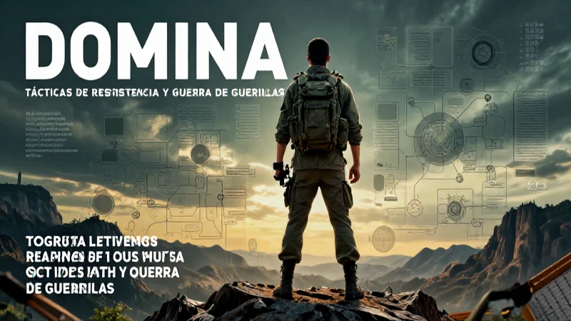 Aplicación de tácticas de guerra de guerrillas y resistencia