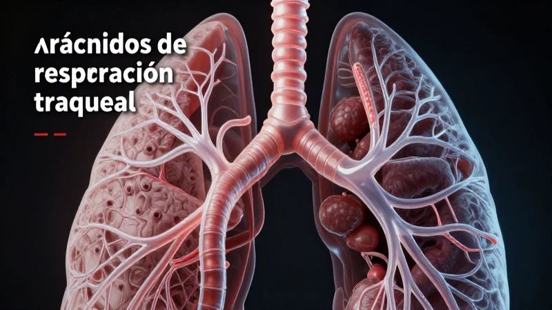 Respiración Traqueal: Definición, Elementos y Concepto 5 Respiración traqueal y pulmonar en arácnidos