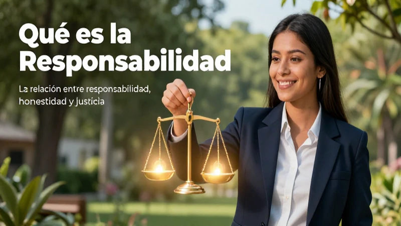 Educación sobre responsabilidad, honestidad y justicia