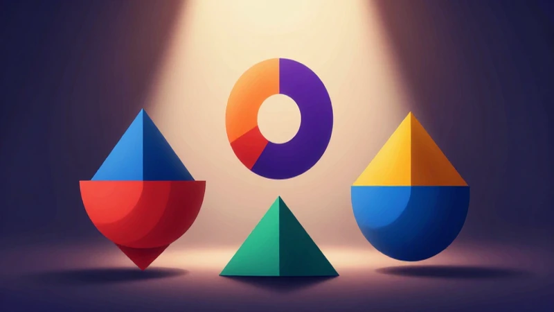 Diseño educativo moderno con geometría vibrante