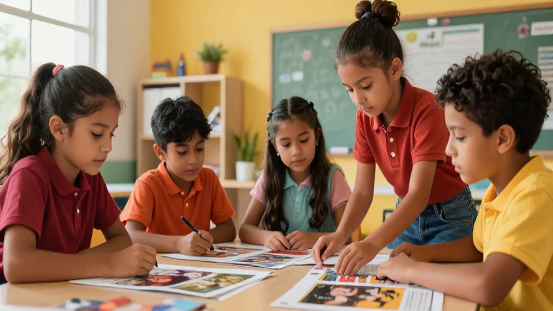 Potencia tu aprendizaje: interdisciplina en la escuela mexicana 5 Estudiantes mexicanos crean proyectos en un aula moderna