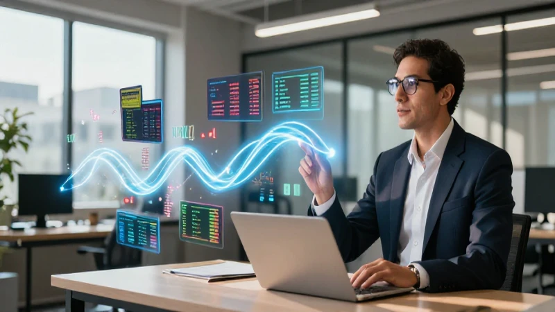 Retroactivamente: Definición y Concepto de Retroactivos 5 Educador mexicano visualiza datos financieros en su oficina