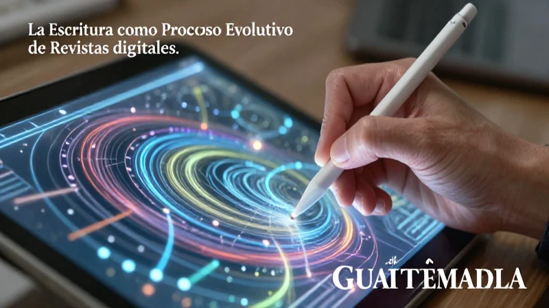 Evolución digital de revistas y escritura en Guatemala