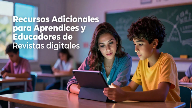 Recursos digitales para aprender y enseñar