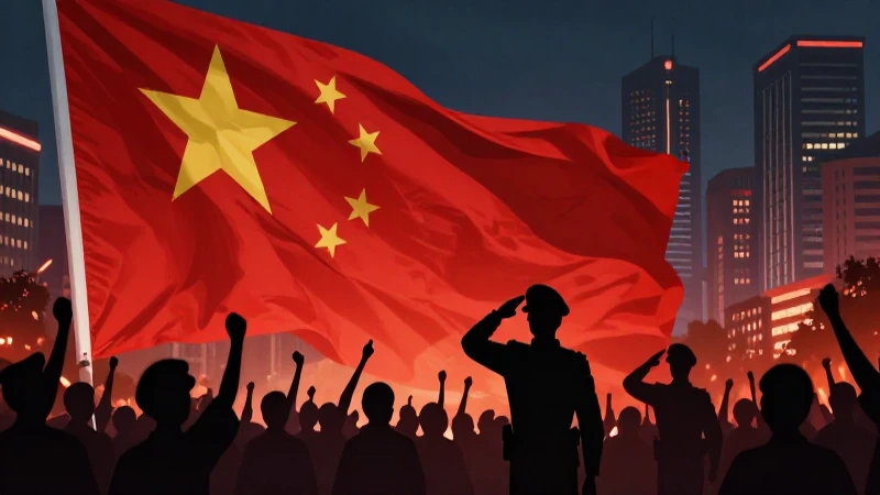 Ilustración poderosa del PLA en China moderna