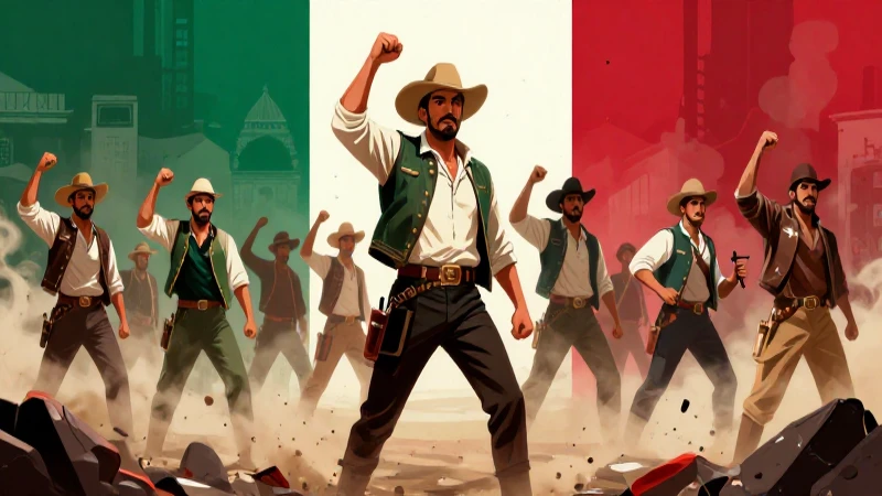 Ilustración de la Revolución Mexicana y sus causas