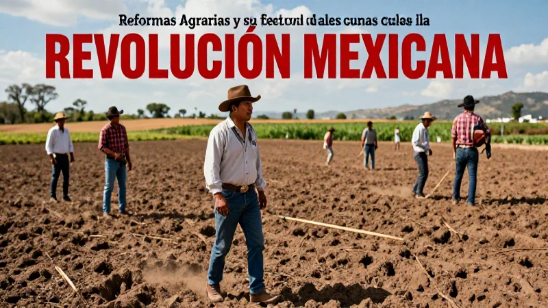 Reformas agrarias: cambio social y rural mexicano