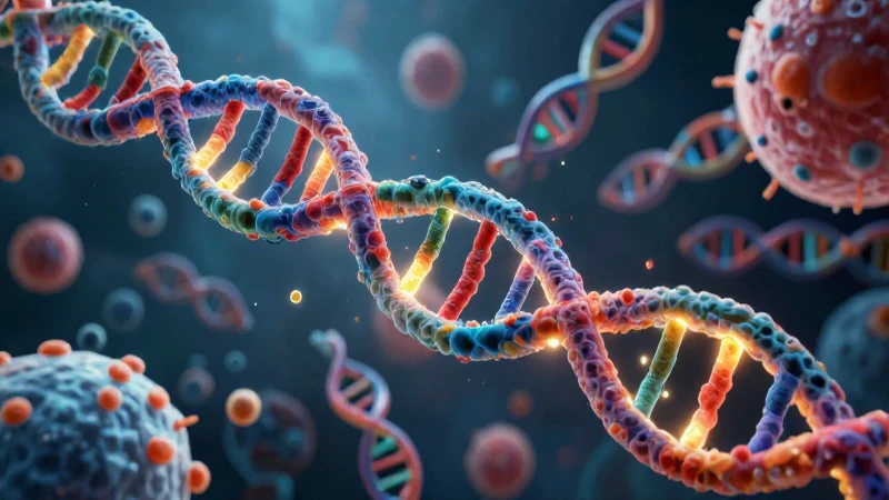 Ribosomas brillantes en microscopía ultra detallada