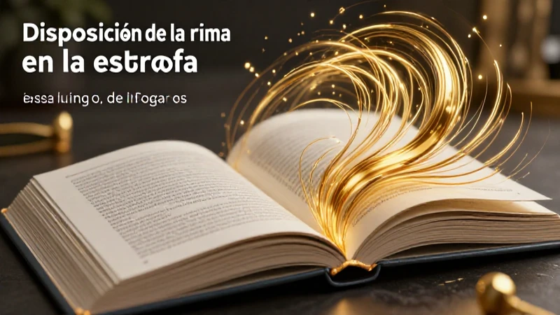 Estructuras rímicas, análisis visual de versos