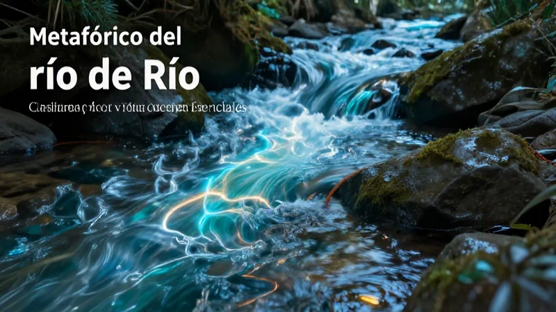 Río metafórico de conocimiento abstracto