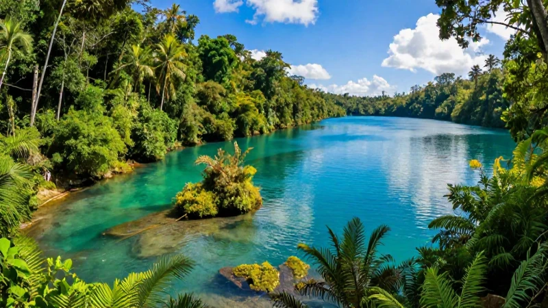 Ríos y lagos vitales para la biodiversidad natural