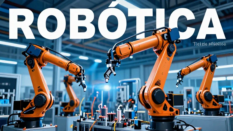 Robots industriales modernos mejoran la fabricación