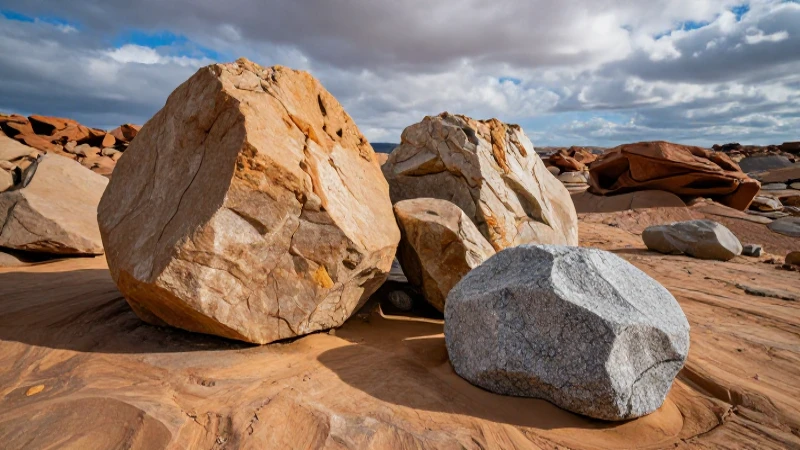 Tipos y formación esencial de rocas naturales