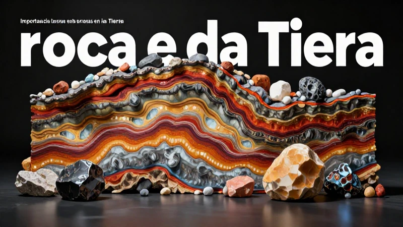 Importancia y tipos de rocas terrestres