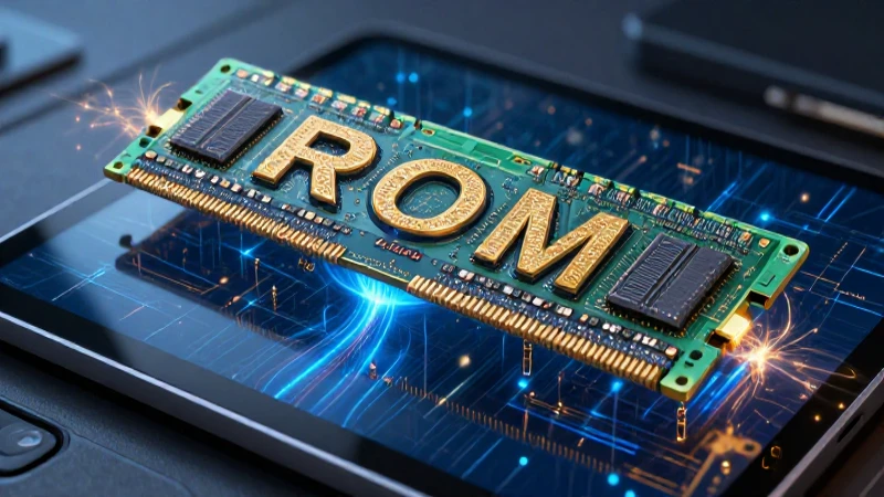 Conceptos y aplicaciones de la memoria ROM