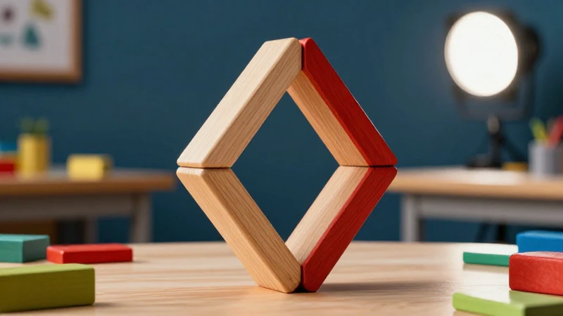 Romboide para armar: Guía práctica y consejos útiles 5 Geometría rítmica en un moderno espacio de trabajo