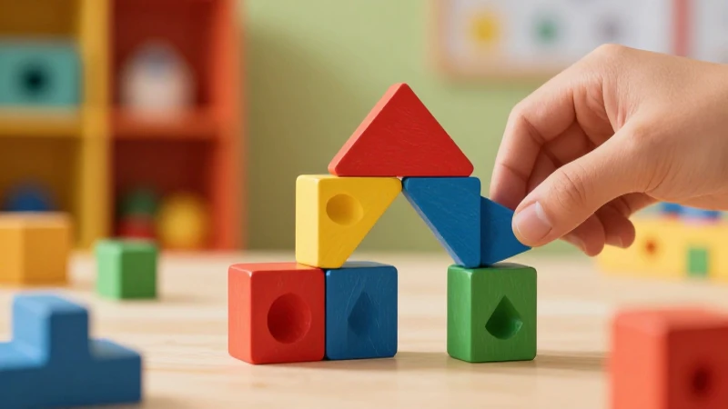 Romboide para armar: Guía práctica y consejos útiles 6 Diseño vibrante de bloques educativos detallados