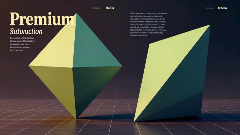 Geometría abstracta dinámica en estilo revista educativa