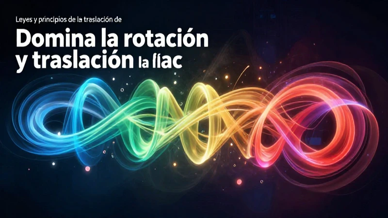 Física dinámica: domina rotación y traslación