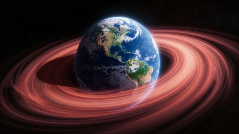 Tierra dinámica en el espacio