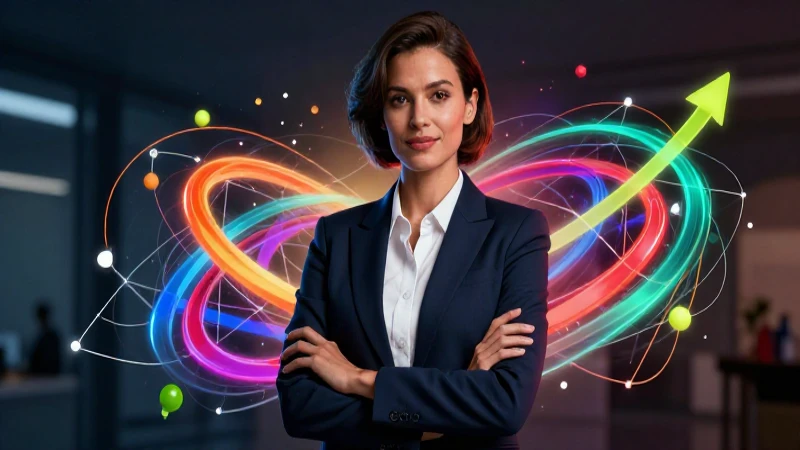 RRHH: Definición, concepto y beneficios para tu empresa 3 Profesional moderno con red de crecimiento dinámico
