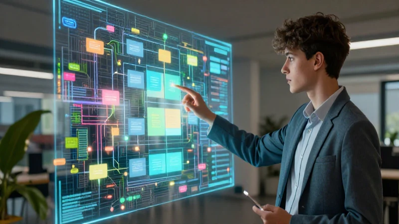Rubro: Definición y Concepto Esencial para Comprenderlo 3 Estudiante dinámico y sofisticado en un mundo digital