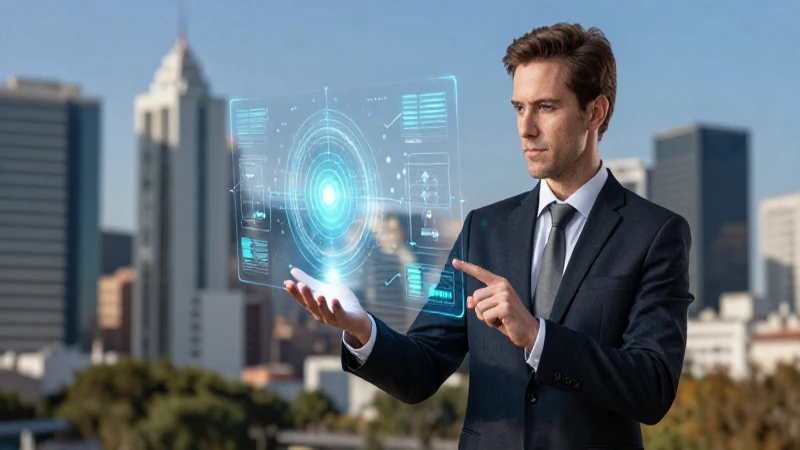 Rubro: Definición y Concepto Esencial para Comprenderlo 4 Experto presenta datos en entorno urbano moderno