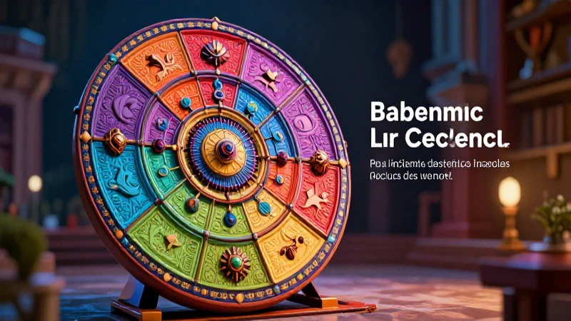 Ilustración vibrante de rueda cultural académica