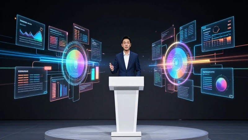 Ruedas de prensa: Claves para una cobertura efectiva 5 Presentación profesional con hologramas de datos dinámicos