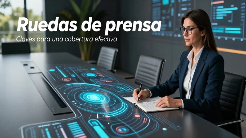 Ruedas de prensa: Claves para una cobertura efectiva 7 Profesional educativo con imagen de alto impacto