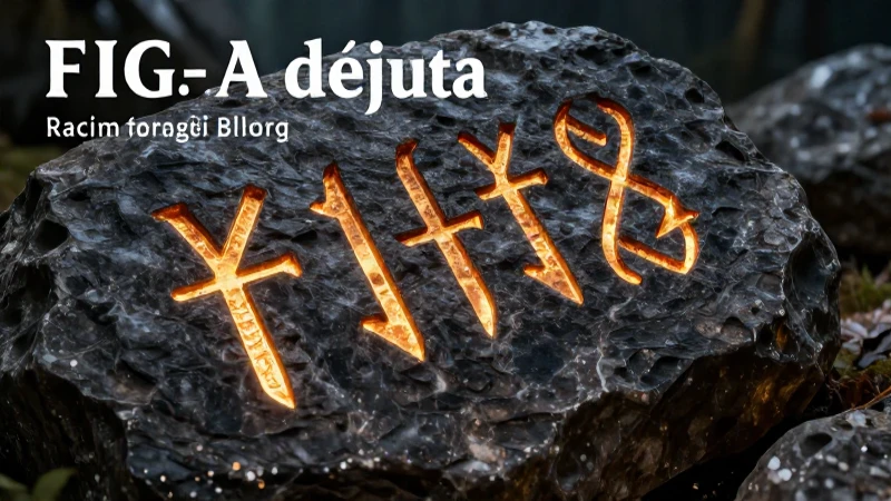 Runa: significado, definición y concepto explicado 8 Runas de Futhark antiguas en basalto con luz dinámica