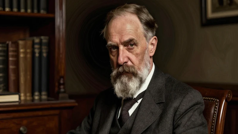 Quién fue Sigmund Freud y cuáles son sus aportes y frases 3 Retrato realista de Freud con sombras del subconsciente