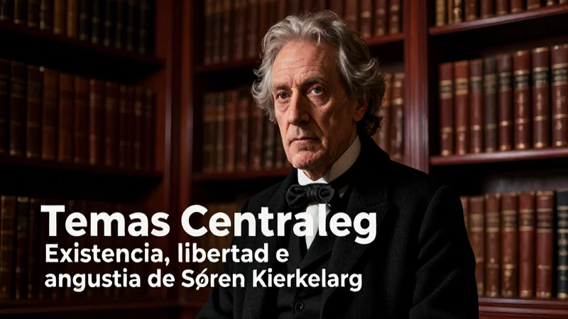 Søren Kierkegaard: vida, obra y su impacto en filosofía 4 Kierkegaard: Existencia, libertad y profunda angustia