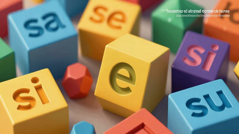 Revista educativa vibrante con reglas de sílabas