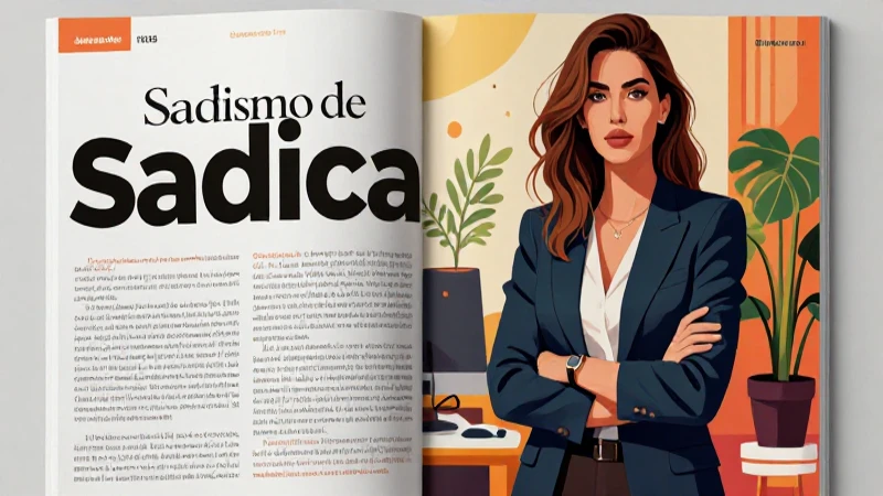 Imagen profesional sobre el sadismo de Sadica