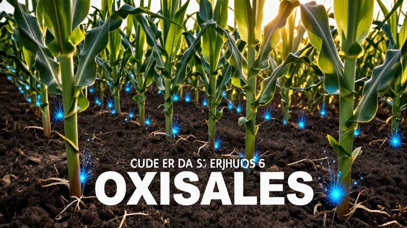 Oxisales nutren la agricultura de manera eficiente