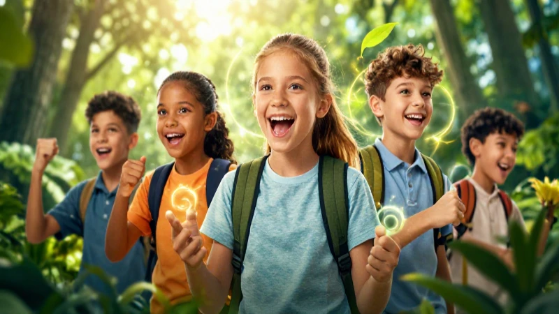 Salud: Qué es, definición y su importancia fundamental 3 Estudiante brillante en naturaleza mágica y etérea