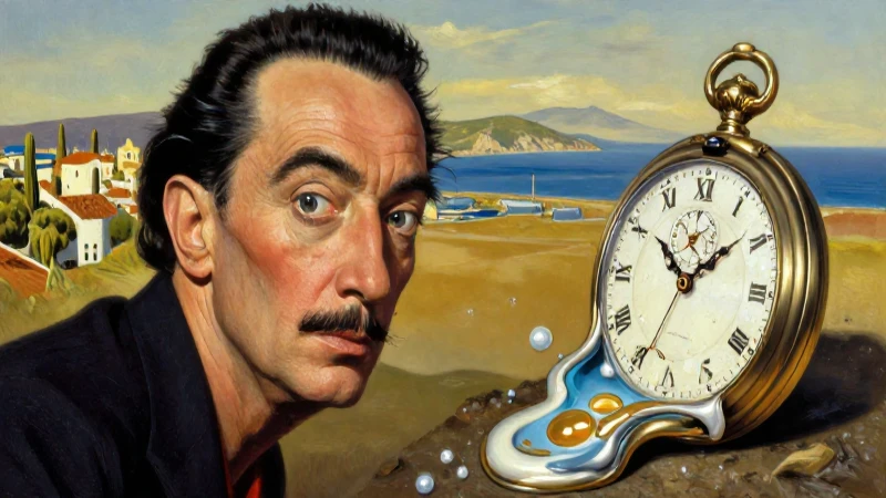 Surrealismo hiperrealista al estilo Dalí