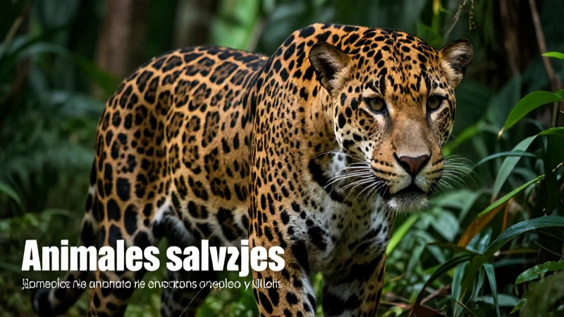 Animales salvajes: concepto, características y ejemplos 5 Animal salvaje en peligro de extinción