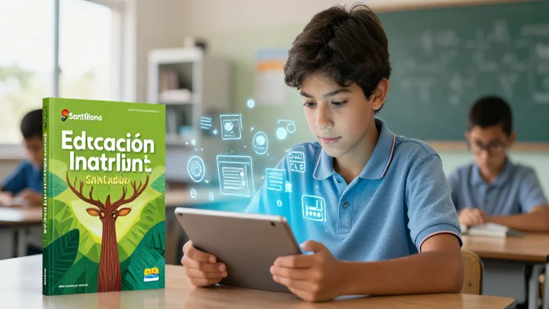 Santillana: educación innovadora en formato digital