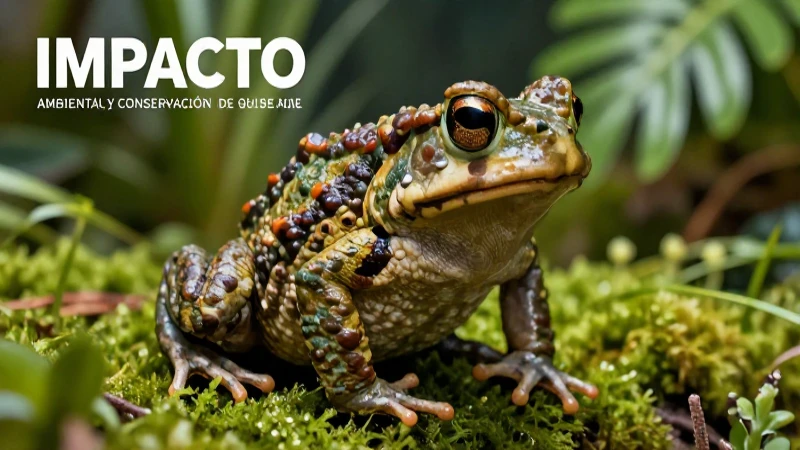 Sapo vibrante e ilustrado para conservación