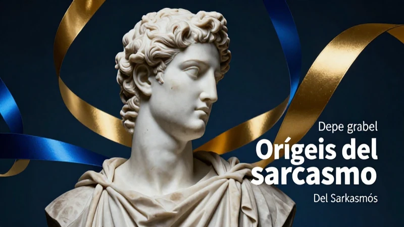 Visualización del origen del sarcasmo griego