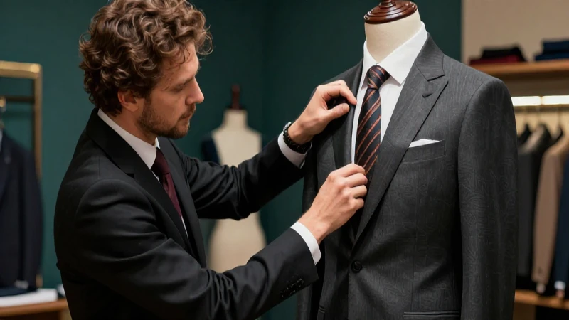 Cuál es la definición e importancia de los sastres en moda 5 Sastrer ajustando traje impecable con luz dramática